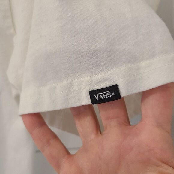 Vans Cream Tee - Picture 3 of 5